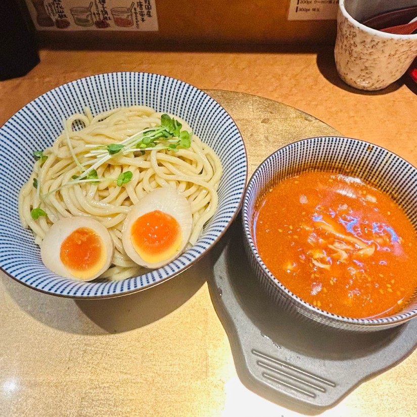 味玉 辛つけ麺