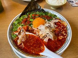 辛肉そば 3辛