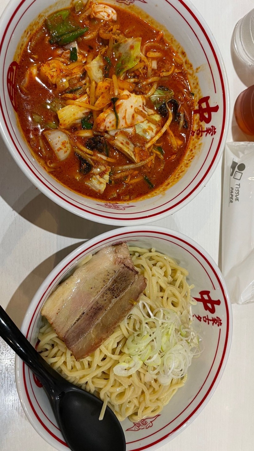冷やし味噌野菜 麺特大         10辛2倍