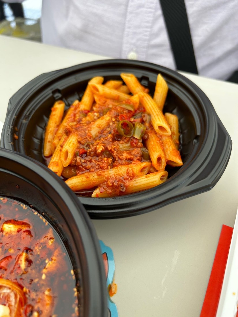 悪魔のアラビアータペンネ むちゃ辛