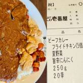 フライドチキン旨辛にんにくチキンと夏野菜ビーフカレー 20辛