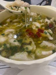 白身魚と漬け菜煮込み