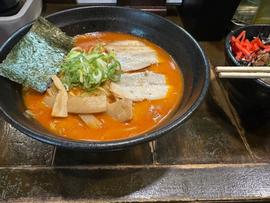 白湯ラーメン 辛味噌