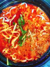 金ごま汁あり担担麺 辛さマシマシ