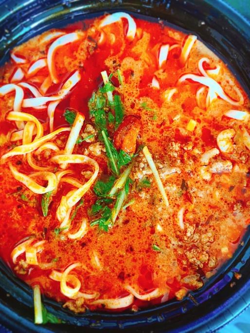 金ごま汁あり担担麺 辛さマシマシ