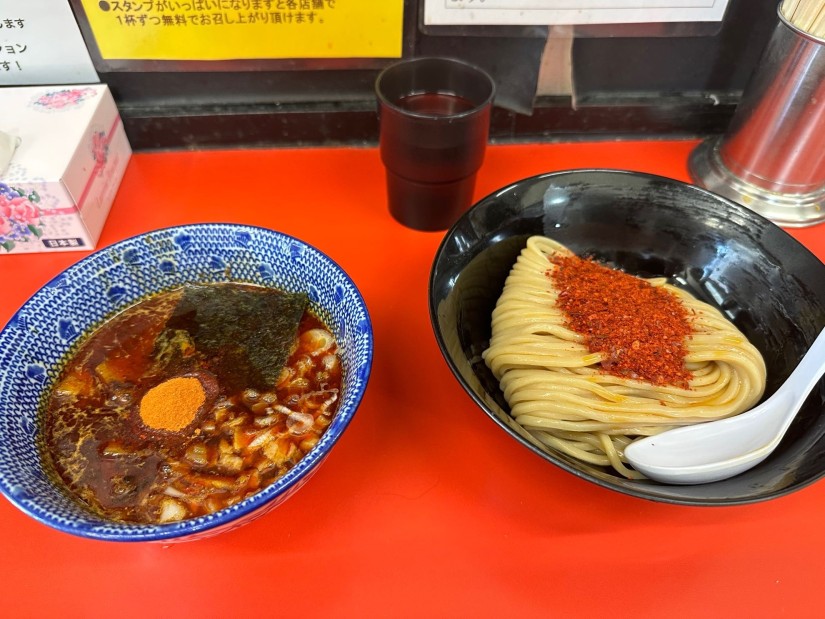 激辛つけ麺 超激辛