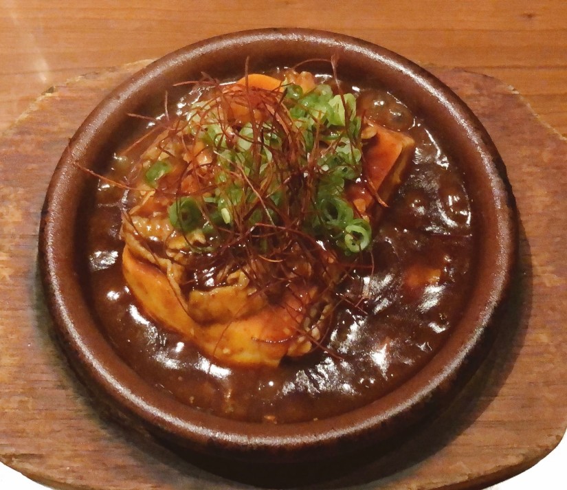 酒場の麻婆豆腐