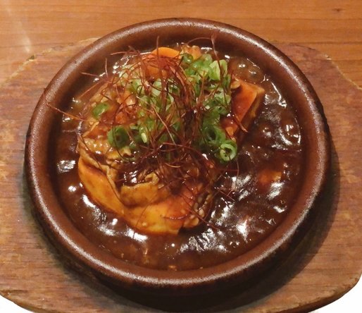 酒場の麻婆豆腐