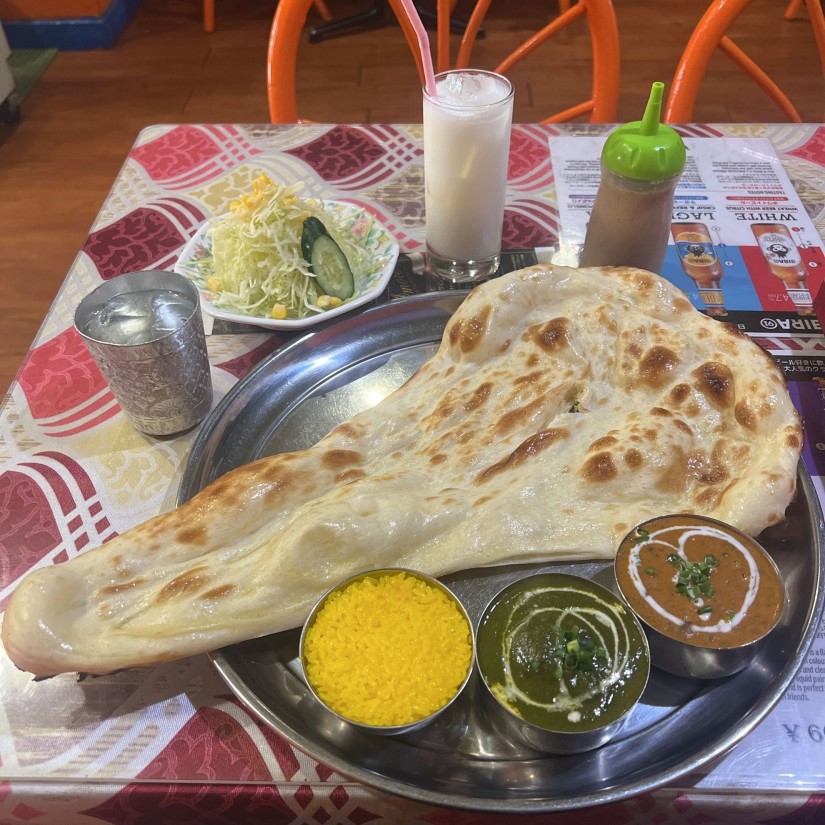 2種類のカレーセット 辛口