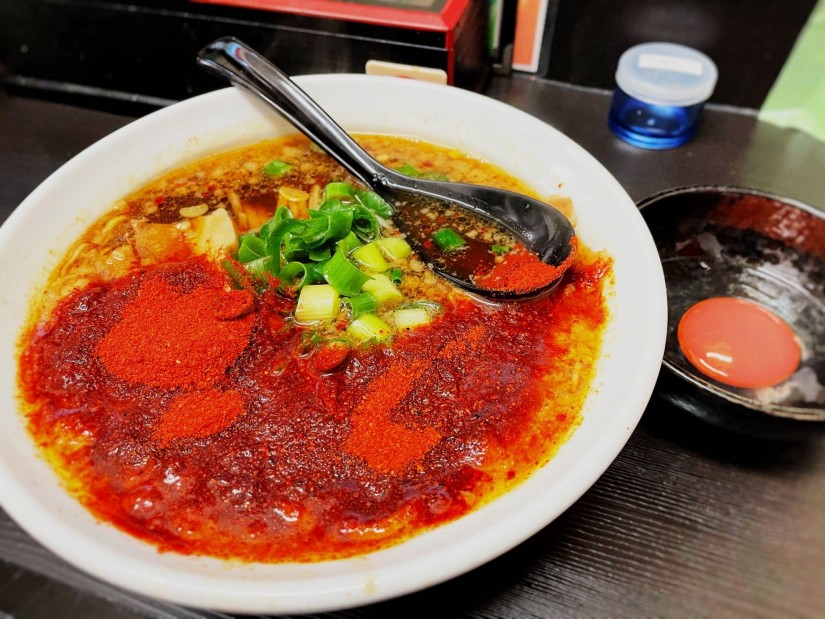 辛口肉ソバ「醤油」 レベル5