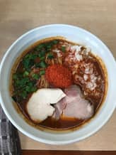 辛辣RED鶏そば 普通