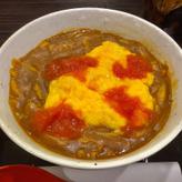 とろとろたまごのスパイシートマトカレーうどん 10辛