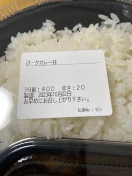 ポークカレー 20辛