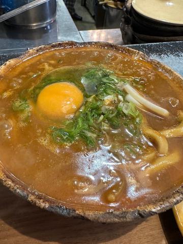牛すじカレー煮込みうどん 3辛