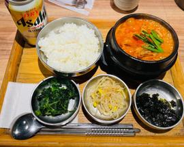 スンドゥブ定食 6辛