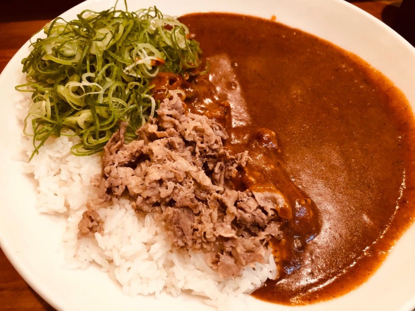 ネギビーフカレー 極辛（500倍）