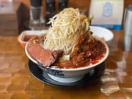 辛洋二郎+野菜増し+辛ミンチ増し 3辛