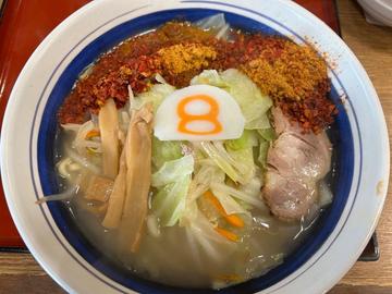 野菜塩らーめん +アジアンスパイス×2