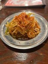 ミミガー辛ネギ和え
