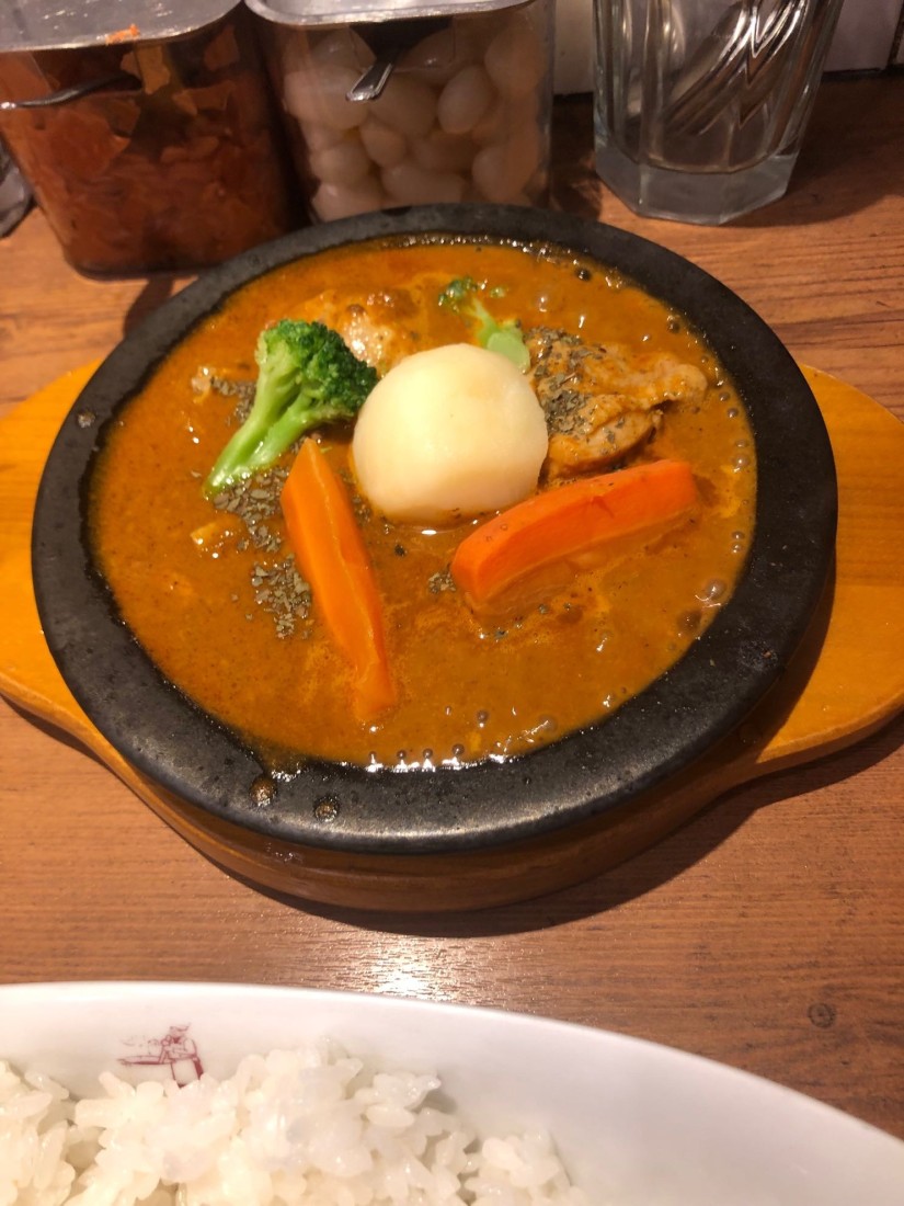 野菜チキンカレー 超激辛