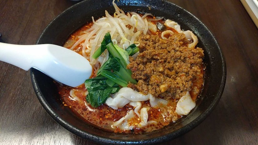 冷やし麻辣刀削麺 加辣