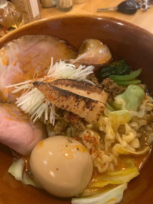 汁無し坦々麺 3辛3シビ