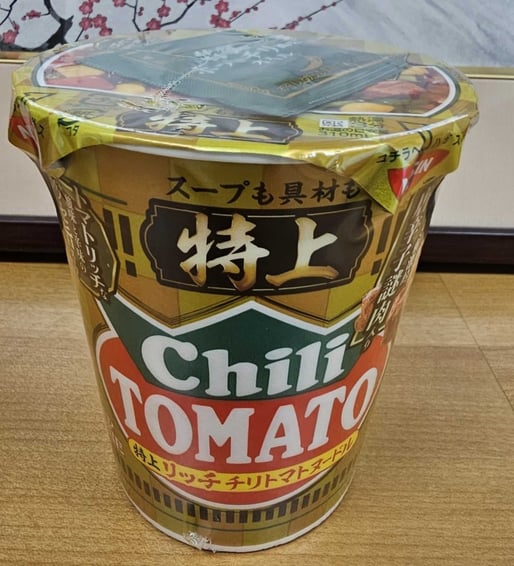 特上 カップヌードル チリトマトヌードル 辛さレベル2