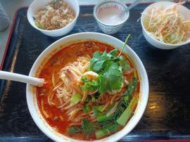 トムヤムクンラーメン ランチセット