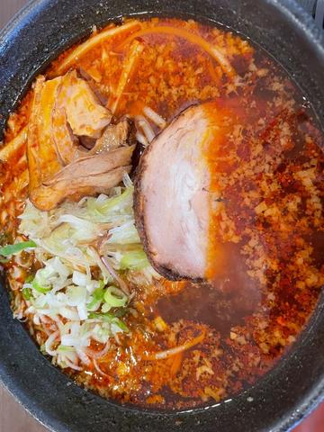 辛味噌焼きネギラーメン 辛さ3倍