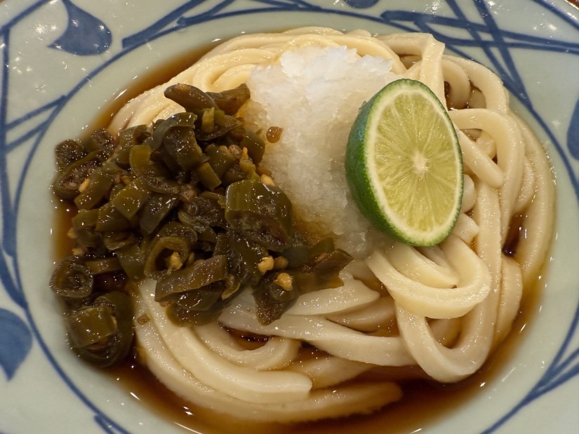 青唐おろしぶっかけうどん