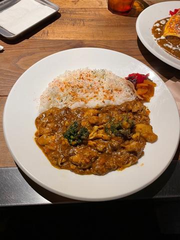 しびれ鶏カレー 4辛4しびれ