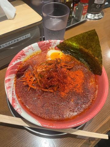 麻辣豚骨ラーメン 3辛