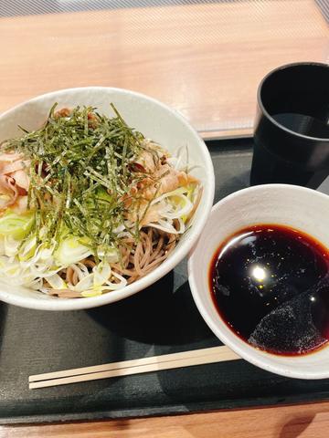 肉そば  温つけ