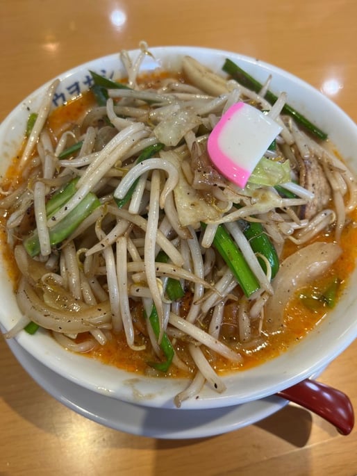 辛いタンメン ピリ辛