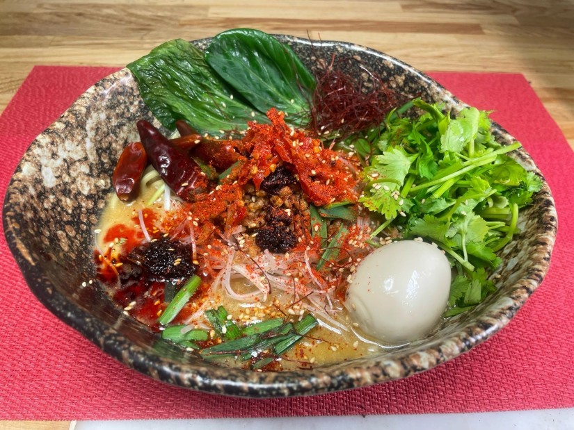 自家製味噌担々麺 超激辛