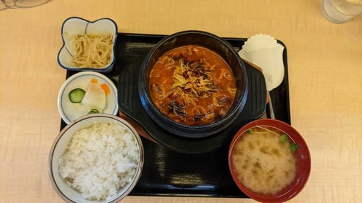 もつ煮込み 激辛マグマ定食 🌶🌶🌶🌶🌶🌶🌶🌶🌶🌶