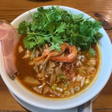 パクチー海老そば 5辛