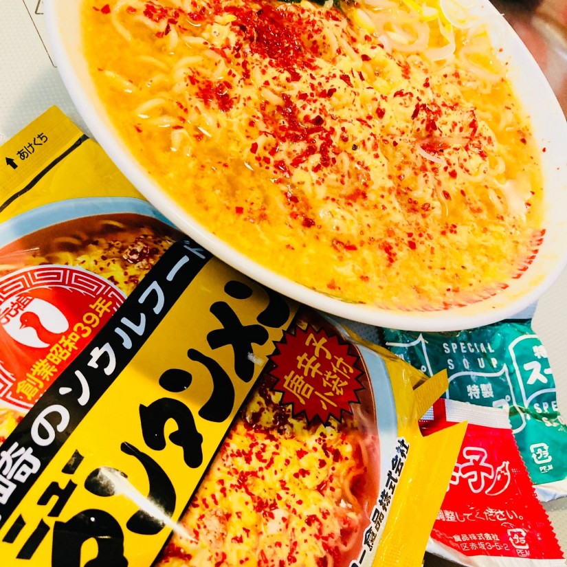 サッポロ一番　元祖ニュータンタンメン本舗監修　タンタンメン