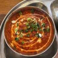 マッシルームカレー&キーマンカレー ランチDセット VERY HOT