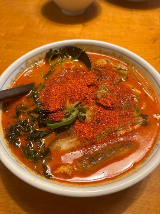 鬼がらしラーメン超辛追い辛 超辛