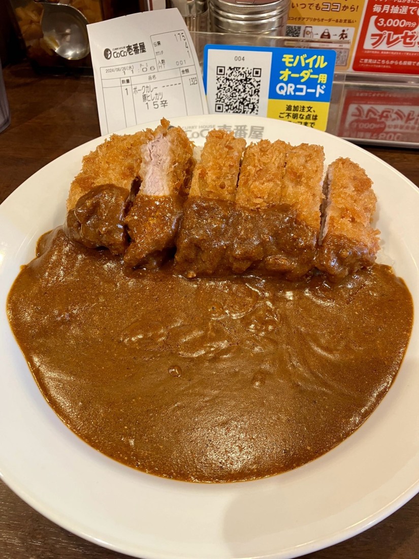 手仕込 豚ヒレカツカレー 15辛