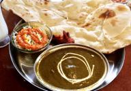 ほうれん草チキンカレー ナン付き 20倍