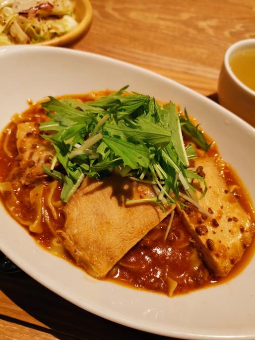 叉焼麻辣肉ボロネーゼ