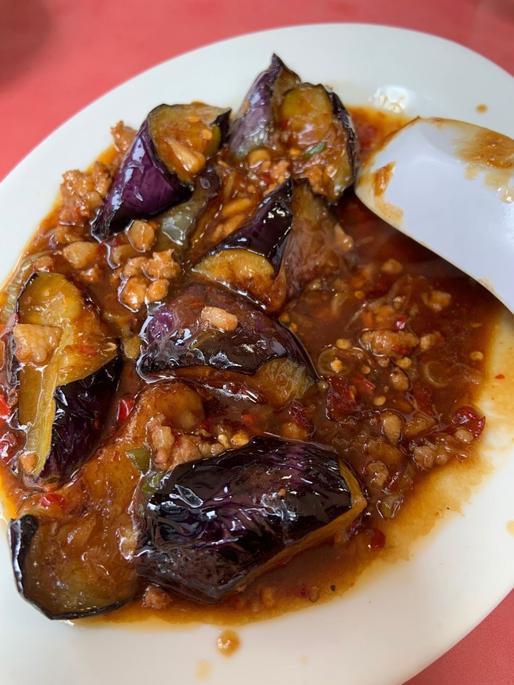 ナス炒め（肉末茄子)