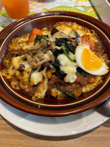 15種類の野菜を食べるキーマカレードリア