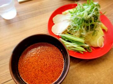 つけ麺小 野菜盛り 100倍