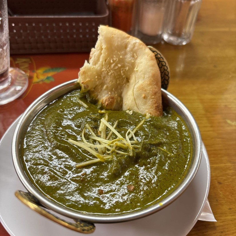 ほうれん草エビカレー ベリーホット