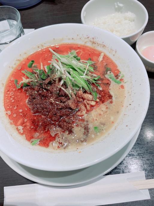 担々麺 辛さ5 痺れ4