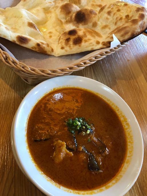 日替わりカレー(ナスとチキン) 5辛