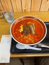 坦々麺 1辛、2、3、4、5辛